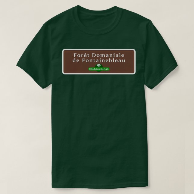 Camiseta Fontainebleau (Frente do Design)
