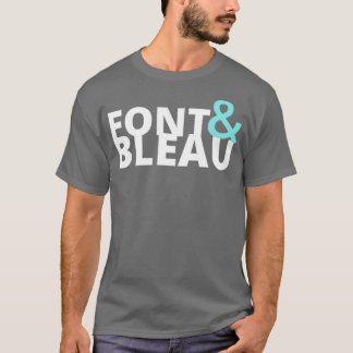 Camiseta Fontainebleau Font and Bleau