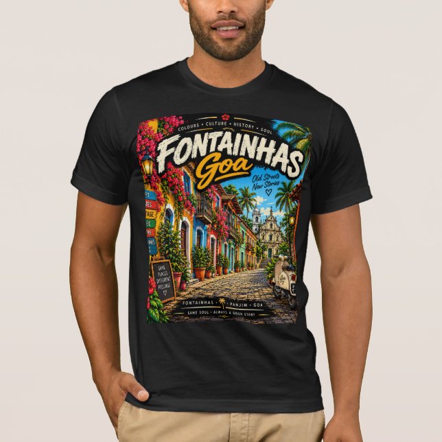 Camiseta Fontainhas  (Frente)