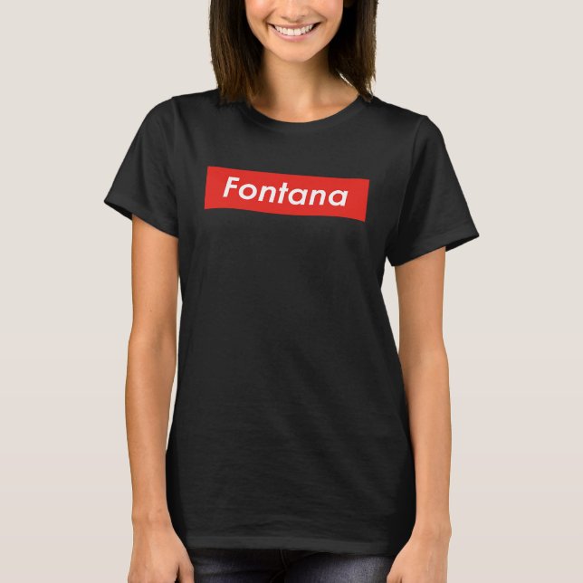 Camiseta Fontana California (Frente)
