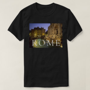 Camiseta Fonte da Trevi à Noite Roma, Lazio, Itália