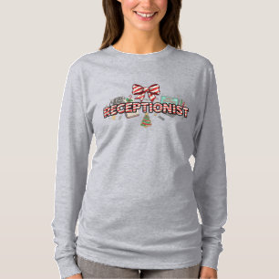 Camiseta Fonte de Bastão de Doces para Recepcionistas, Roup