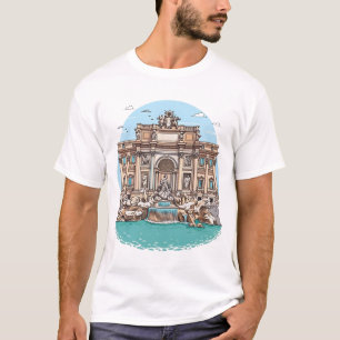 Camiseta Fonte de Trevi