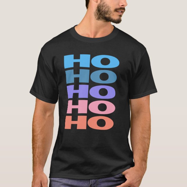 Camiseta Fonte Moderna Repetida Ho (Frente)