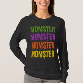 Camiseta Fonte Momster com Gotejamento Fantasia de Hallowee