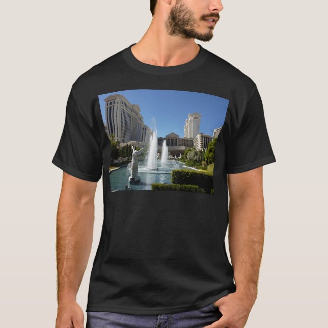 Camiseta Fontes do Palácio de Césares de Las Vegas (Frente)