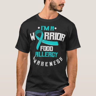 Camiseta Food Allergy Awareness Warrior  Allergy Awareness 