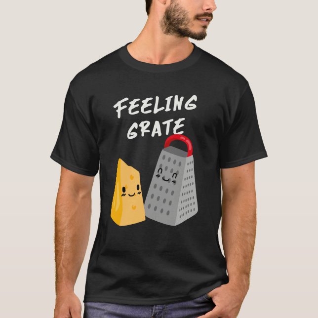 Camiseta Foodie Cheese Grater Feeling Grate (Frente)