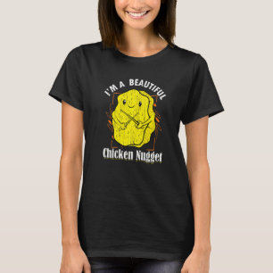 Camiseta Foodie Chicken Nuggets Bonitos Nugget