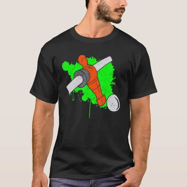 Camiseta Foosball & Table Football   Foosball figure (Frente)