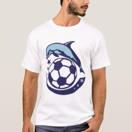 Camiseta foot soccer dauphin logo 3 etoile dolphin club