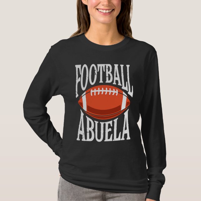 Camiseta Football Abuela Grandma Grandmother (Frente)