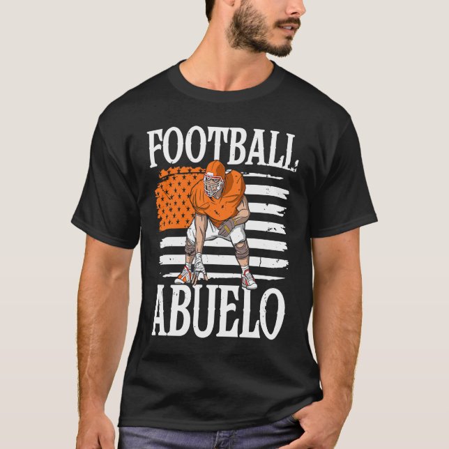 Camiseta Football Abuelo Grandpa Grandfather (Frente)
