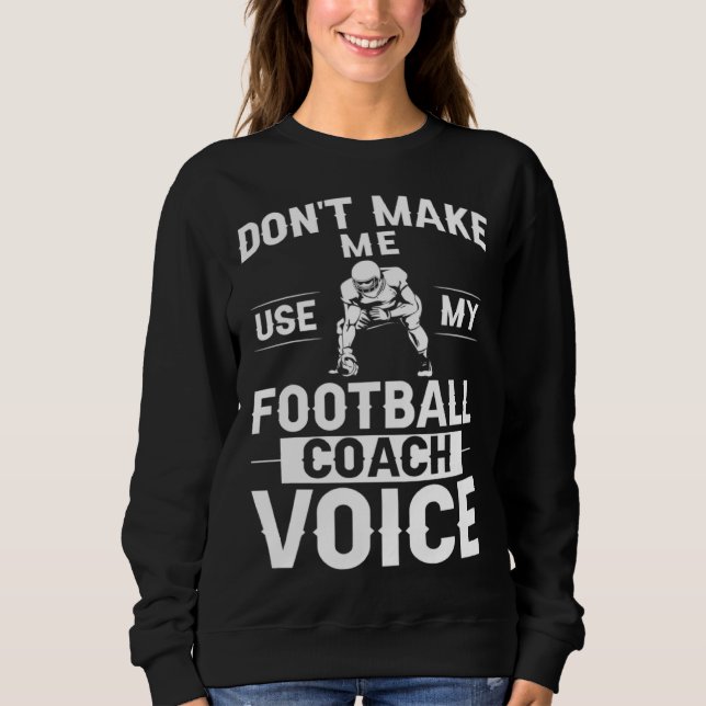 Camiseta Football Coach Quotes Game Player Training Field   (Frente)