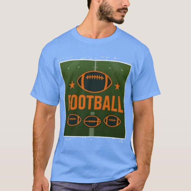Camiseta Football Design Graphic (Frente)