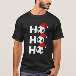 Camiseta Football Ho Ho Ho Funny Christmas Xmas Outfits