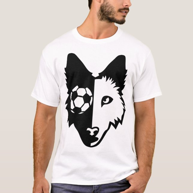Camiseta football logo chien gardien 7 sport ballon club 28 (Frente)
