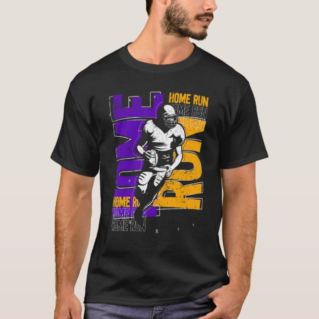 Camiseta Football Player Touchdown American Football Homeru (Frente)