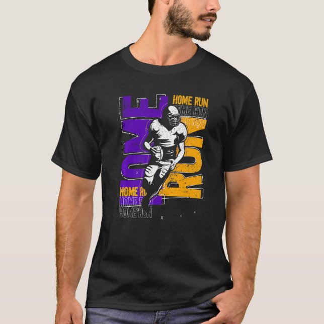 Camiseta Football Player Touchdown American Football Homeru (Frente)