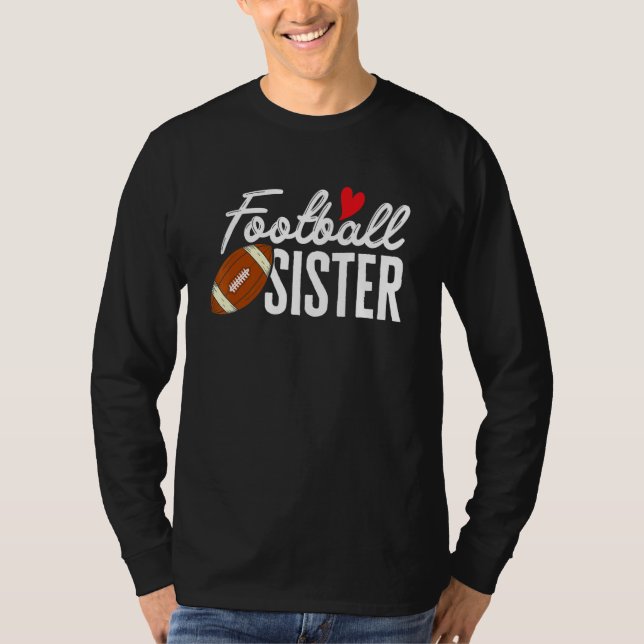 Camiseta Football Sister of Football Player Football Sister (Frente)