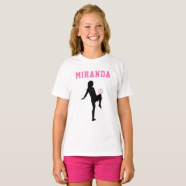 Camiseta Football Soccer Girls Personalised Team Player