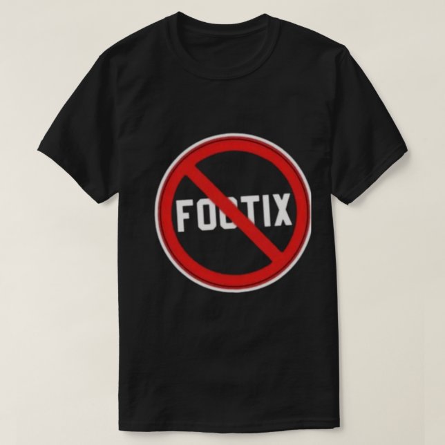 Camiseta footix (Frente do Design)