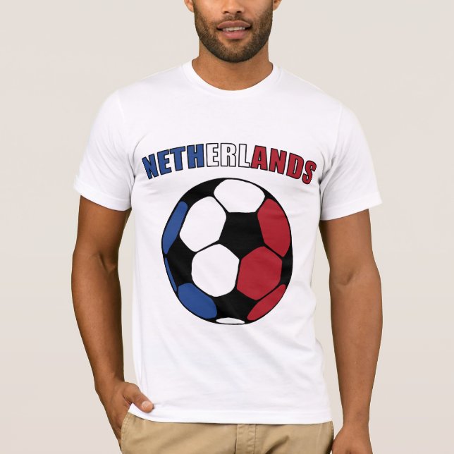 Camiseta Footy holandês (luz) (Frente)