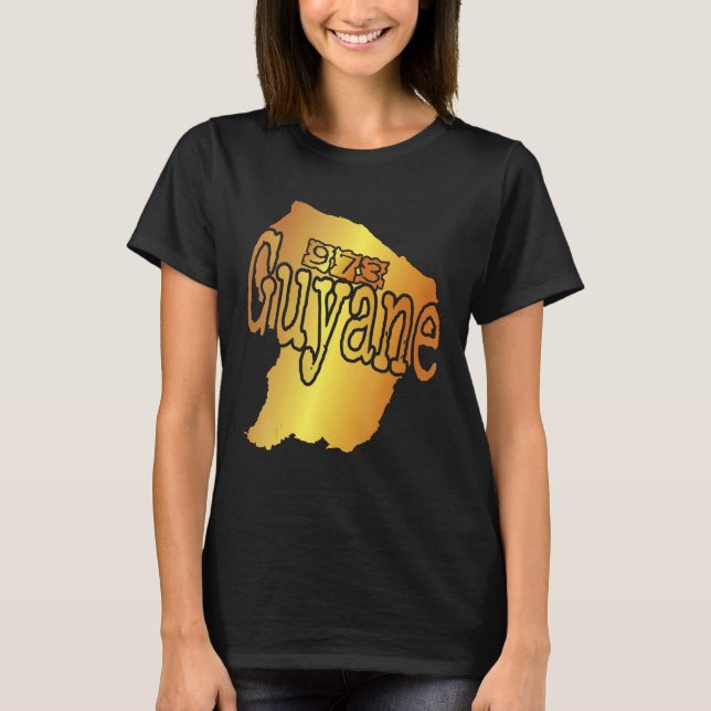 Camiseta for Guyanese Map of Guyana 973 (Frente)