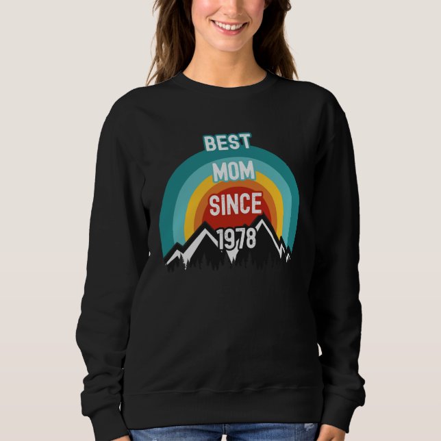 Camiseta For Mom Best Mom Since 1978 (Frente)