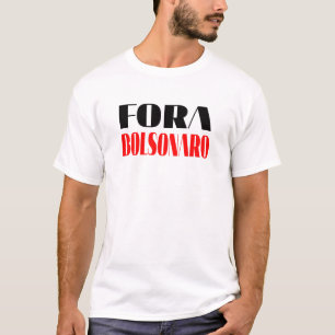 Camiseta Fora Bolsonaro Lula Presidente