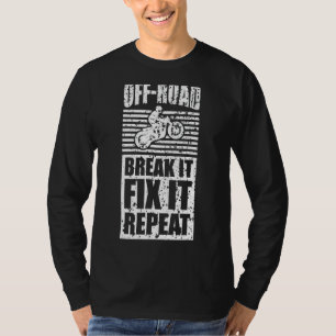 Camiseta Fora Da Estrada Montanha Subida Raça F