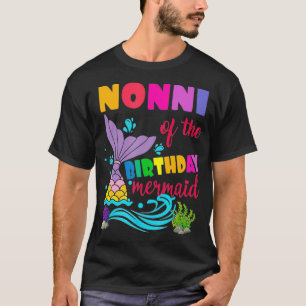 Camiseta Fora Da Família De Sereias De Aniversário