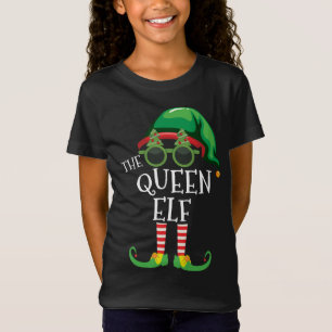 Camiseta Fora da Família Pjs do Partido de Natal da Rainha 