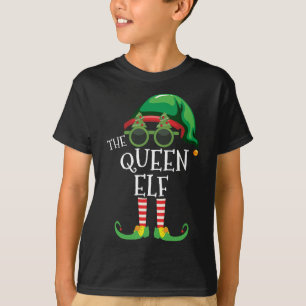 Camiseta Fora da Família Pjs do Partido de Natal da Rainha