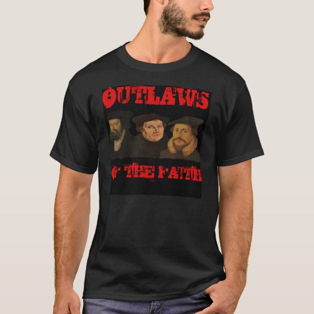 Camiseta Fora da lei da fé (Frente)