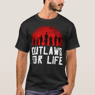 Camiseta Fora da lei para a vida