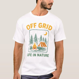 Camiseta Fora da Rede – Vida na Natureza