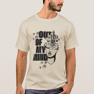 Camiseta Fora de minha mente - Árvore de Exploração Espacia