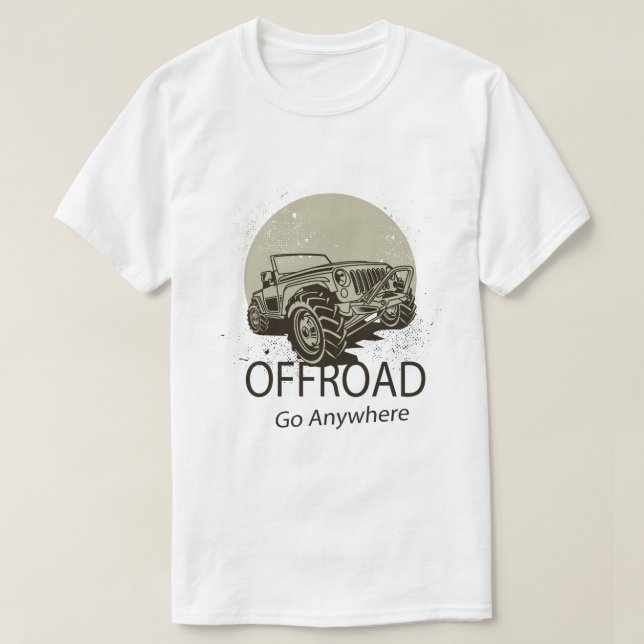 Camiseta Fora de qualquer lugar (Frente do Design)