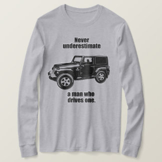 Camiseta Fora de Roading e de entusiasta de SUV