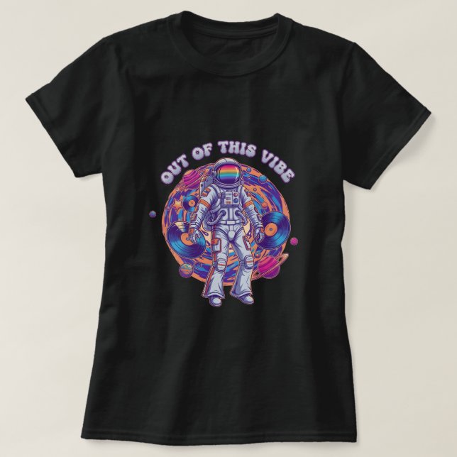 Camiseta Fora desta vibe (Frente do Design)