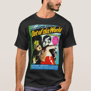 Camiseta Fora deste mundo de histórias em quadrinhos, cobri