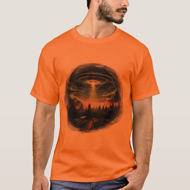 Camiseta Fora deste mundo: OVNI (Frente)