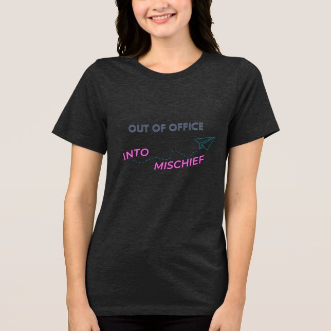 Camiseta Fora do Escritório. Into Mishead (Frente)