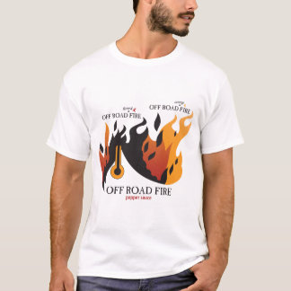 Camiseta Fora do fogo da estrada - senhoras destruídas