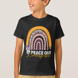 Camiseta Fora Do Jardim De Infância No Último Dia Do Profes