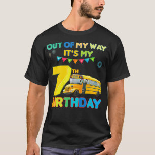 Camiseta Fora do meu caminho, são os meus filhos do ônibus