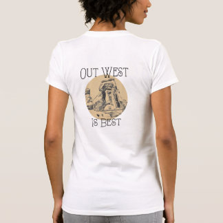 Camiseta Fora Do Oeste É Melhor, Camisa-T
