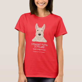 Camiseta "fora" feminina