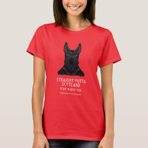 Camiseta "fora" feminina